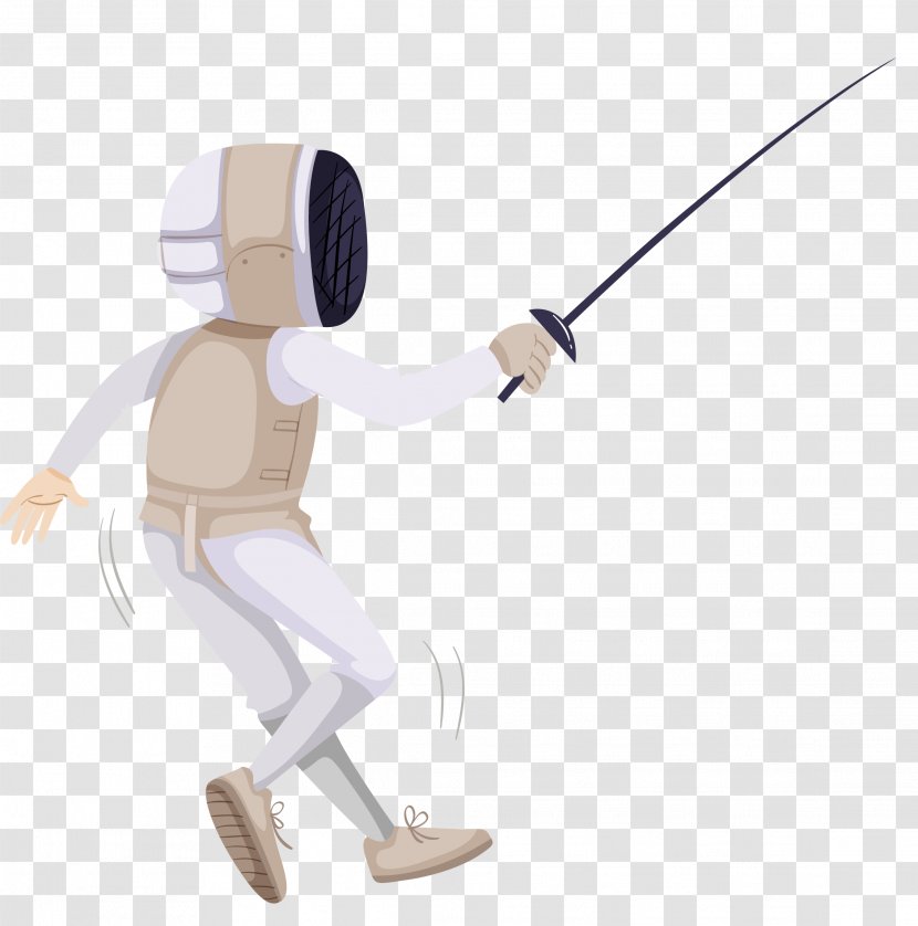 Fencing Royalty-free Illustration - Figurine - Cartoon Villain Free Download Transparent PNG