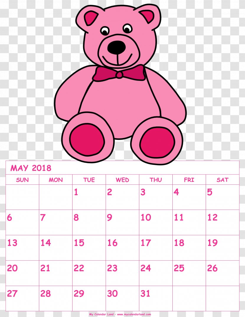 Calendar 0 May 1 Clip Art - Tree - 2018 Transparent PNG