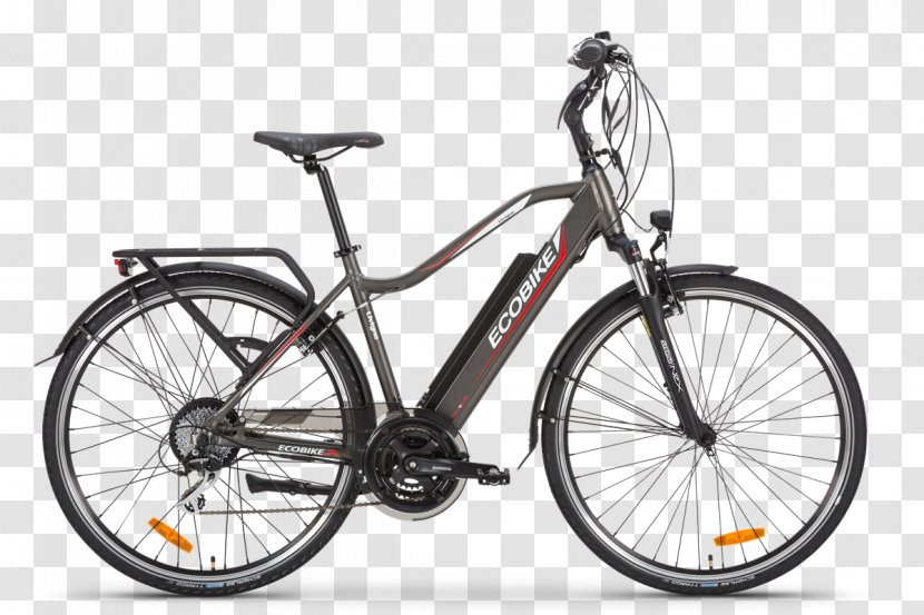 Electric Vehicle Bicycle City Touring - Battery Transparent PNG