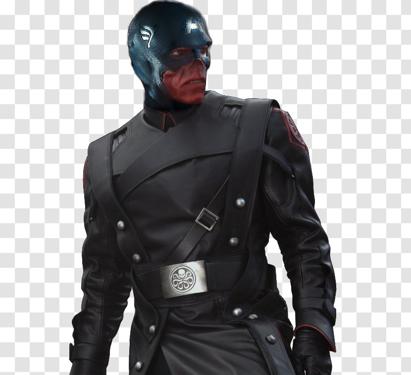 Red Skull Captain America Bucky Villain Film - Cartoon - OLD MAN Transparent PNG