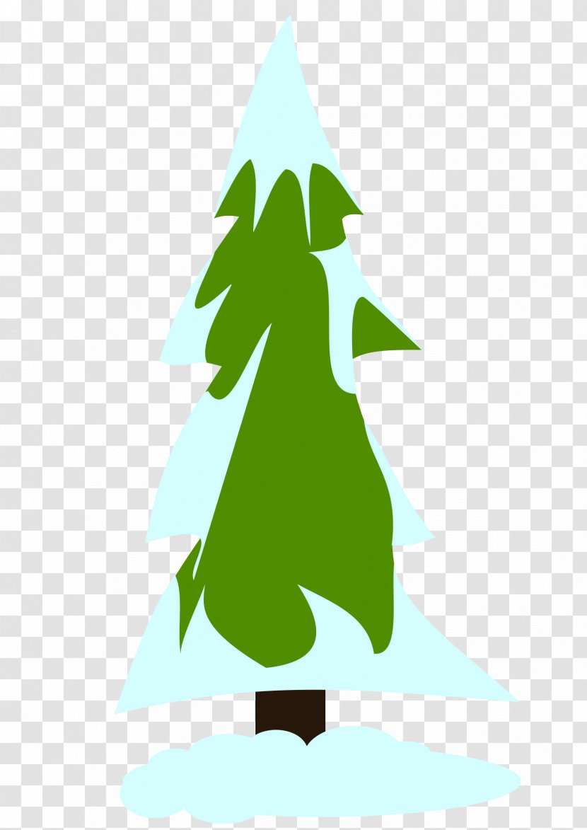 Tree Clip Art - Christmas - Snowy Winter Transparent PNG
