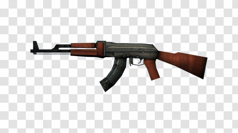 Counter-Strike: Global Offensive Weapon Counter-Strike 1.6 AK-47 Video Game - Cartoon Transparent PNG