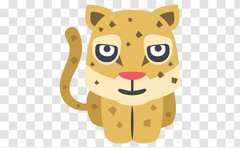 Emoji Leopard Text Messaging SMS Symbol - Message - Viber Transparent PNG