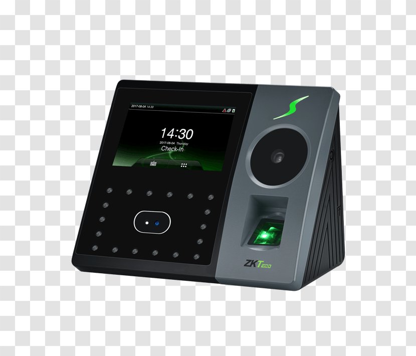 Zkteco Biometrics Fingerprint Facial Recognition System Access Control Transparent PNG