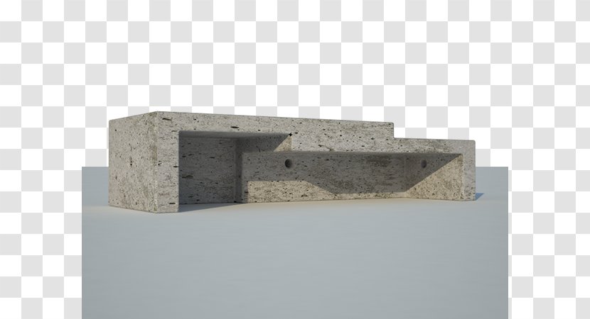 Concrete Angle - Wall - Mobiliario Urbano Transparent PNG