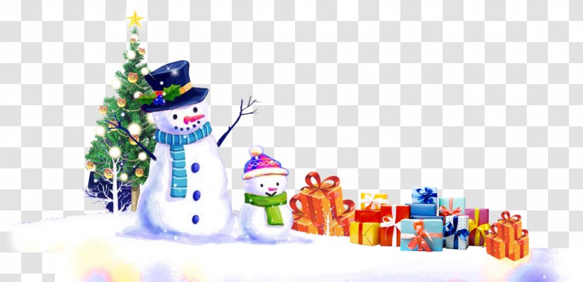 Snowman Christmas Ornament Graphic Design Winter Transparent PNG