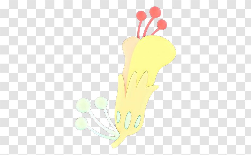 Yellow Hand Finger Gesture Transparent PNG