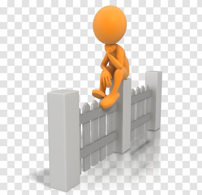 Sitting On The Fence Clip Art Transparent PNG