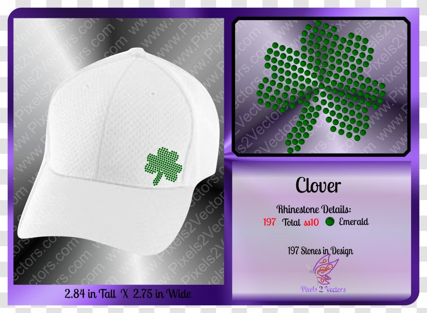 Clip Art Symbol Font Imitation Gemstones & Rhinestones - Headgear - Clover Hats Cut Outs Transparent PNG