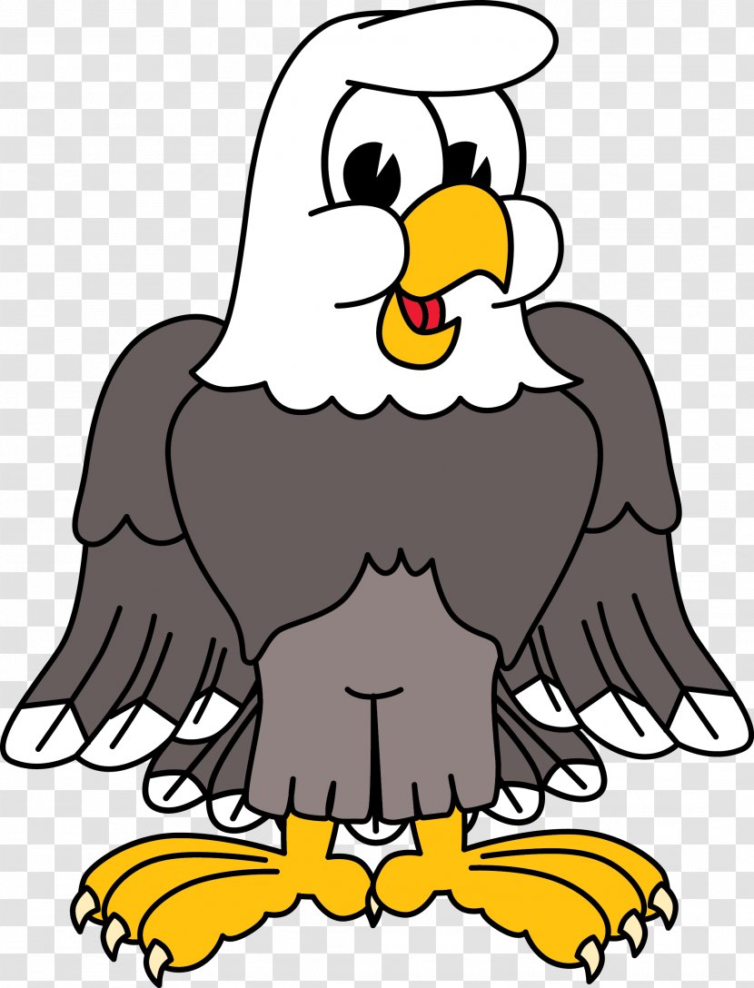 Bald Eagle Clip Art - Fictional Character - Mascot Transparent PNG