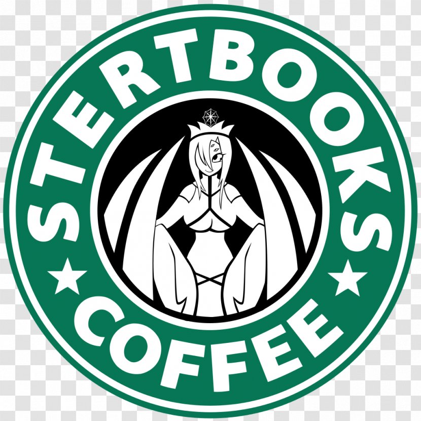 Starbucks Coffee Logo Siren Folgers - Symbol - Sturbucks Transparent PNG