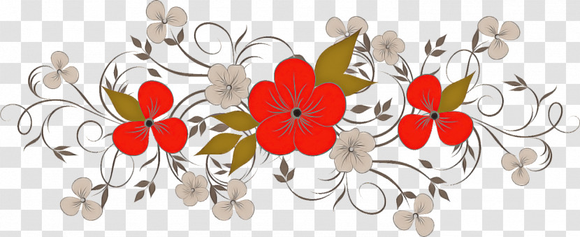 Flower Border Flower Background Transparent PNG