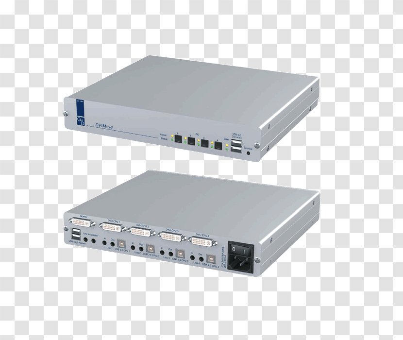Ethernet Hub Electronics - Computer Component - Usb Recorder Player Transparent PNG