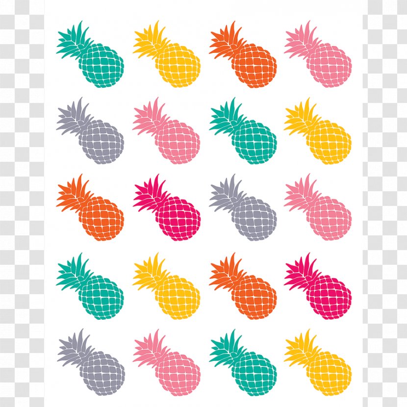 Sticker ABC Center School Supplies Paper Punch Education - Bulletin Board - Pineapple Border Transparent PNG