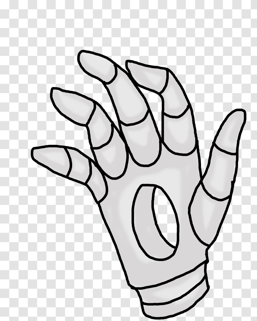 Hand Drawing Undertale Finger Thumb - Black And White - Noodle Transparent PNG