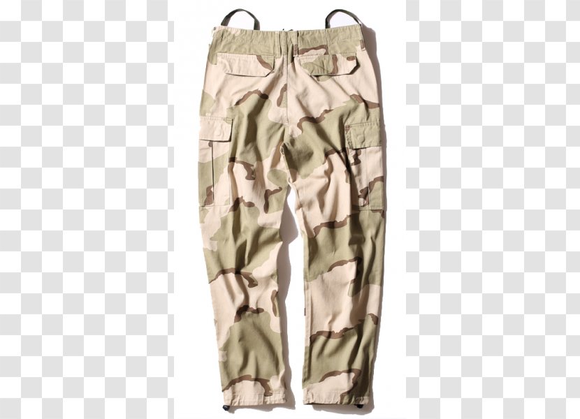 Cargo Pants Khaki Clothing Camouflage - Zipper Transparent PNG