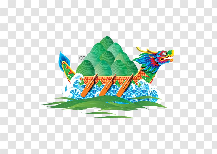 Zongzi Dragon Boat Festival Bateau-dragon - Photography Transparent PNG