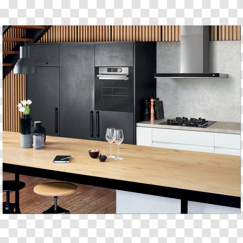 Exhaust Hood Kitchen Home Appliance De Dietrich Bathroom - Countertop Transparent PNG