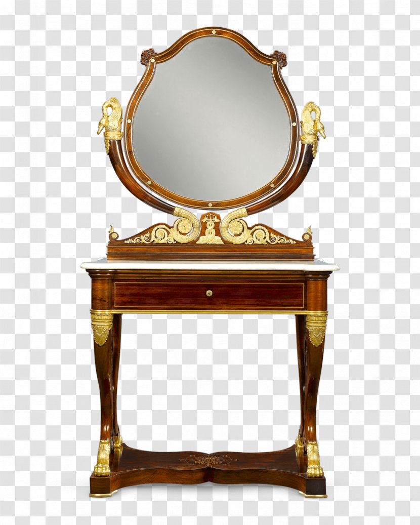 Table Antique Furniture Oval M Transparent PNG