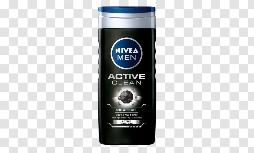 Nivea Shower Gel Lip Balm Cream Cosmetics - Deodorant - Man Washing A Zink Transparent PNG