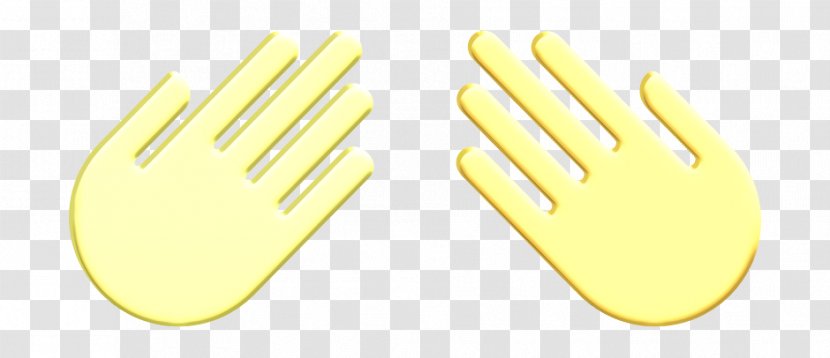 Eid Mubarak Yellow - Gesture - Thumb Transparent PNG