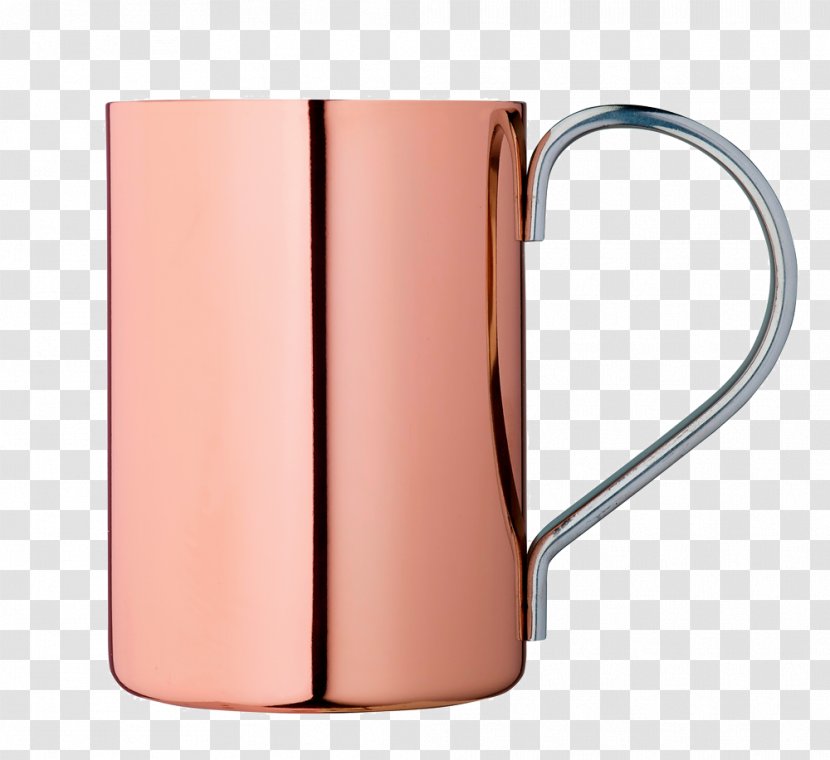 Moscow Mule Mint Julep Copper Mug Table-glass - Coffee Cup - Mugs And Cups Transparent PNG