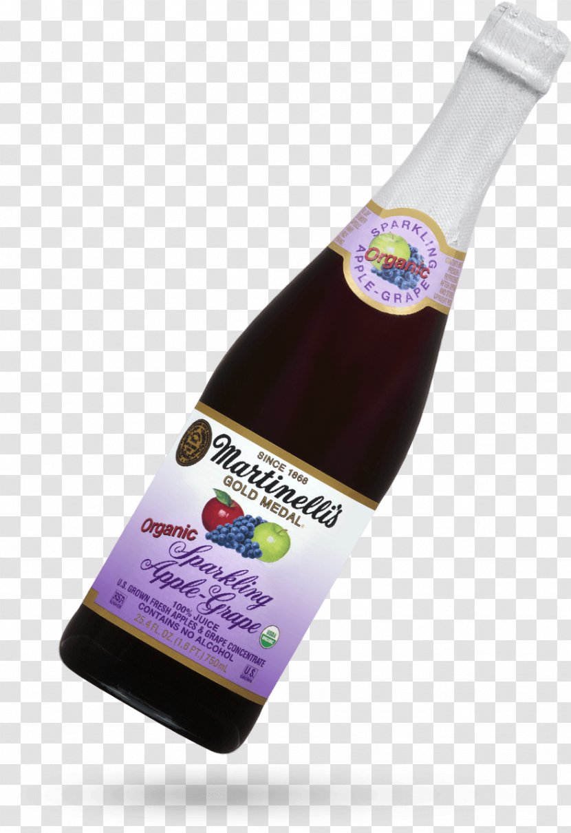 Juice Liqueur Sparkling Wine Martinelli's - Grape Transparent PNG