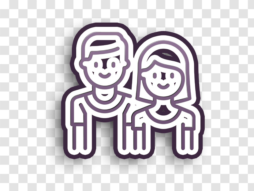 Love Icon Family Icon Couple Icon Transparent PNG