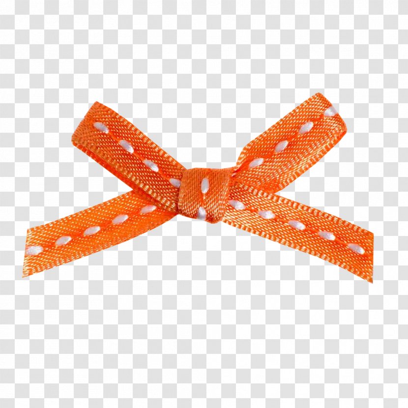 Ribbon Silk Gift - Orange - Beautiful Bow Transparent PNG