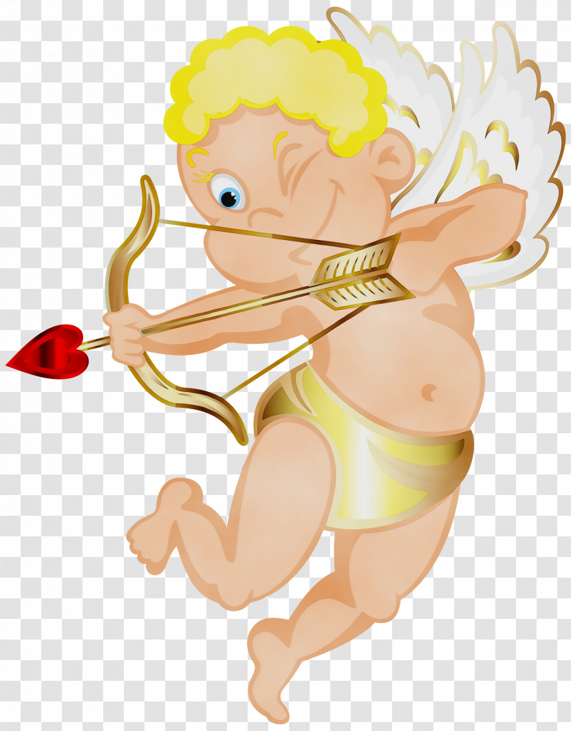 Cartoon Cupid Angel Transparent PNG
