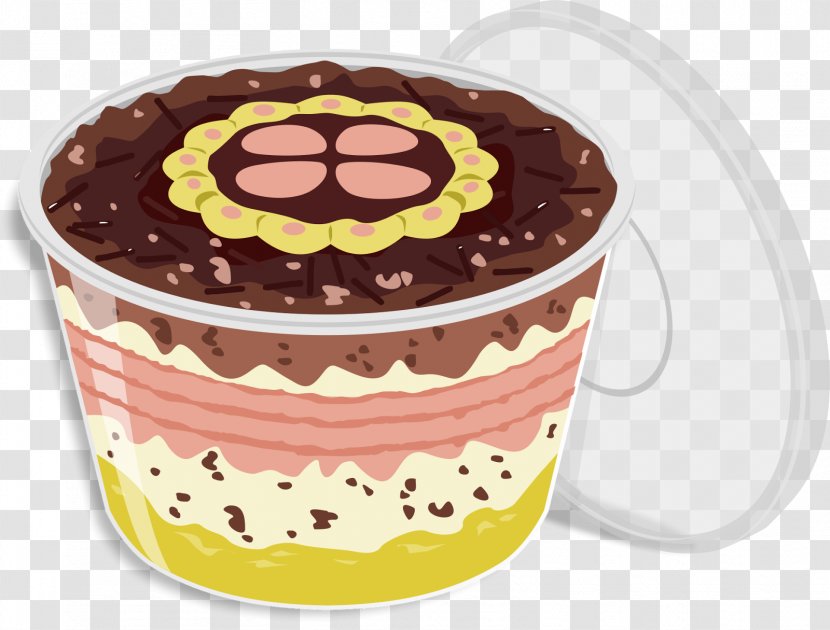 Brigadeiro Beijinho Mousse Stuffing Chocolate Cake - Frozen Dessert - Bolo Transparent PNG