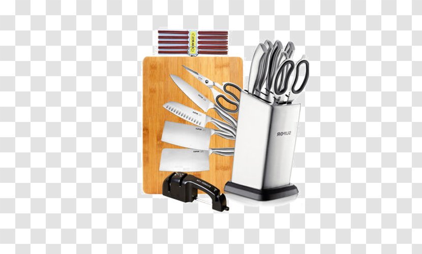 Kitchen Knife Stainless Steel - Tool - Knives Sets A Full Suit Transparent PNG