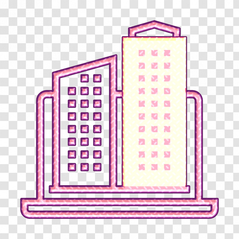 Office Block Icon Town Icon Business Icon Transparent PNG
