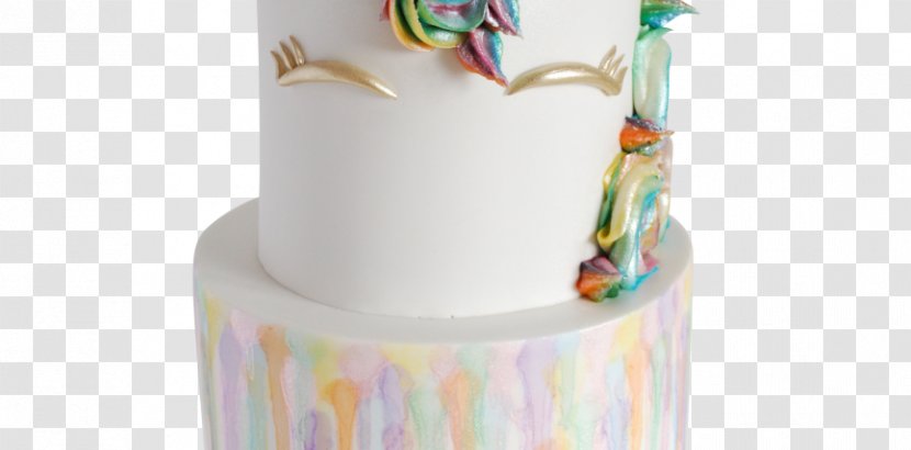 Buttercream Birthday Cake Layer Frosting & Icing Butter - Sugar - Unicorn Transparent PNG