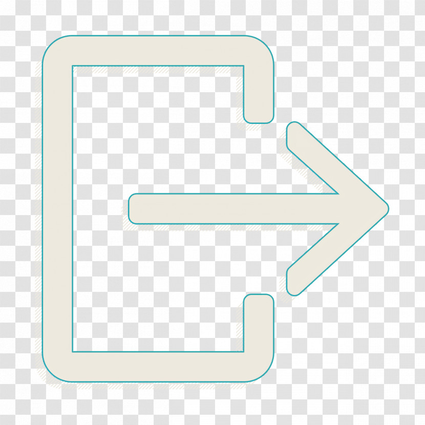 Interface Icon Logout Icon Transparent PNG