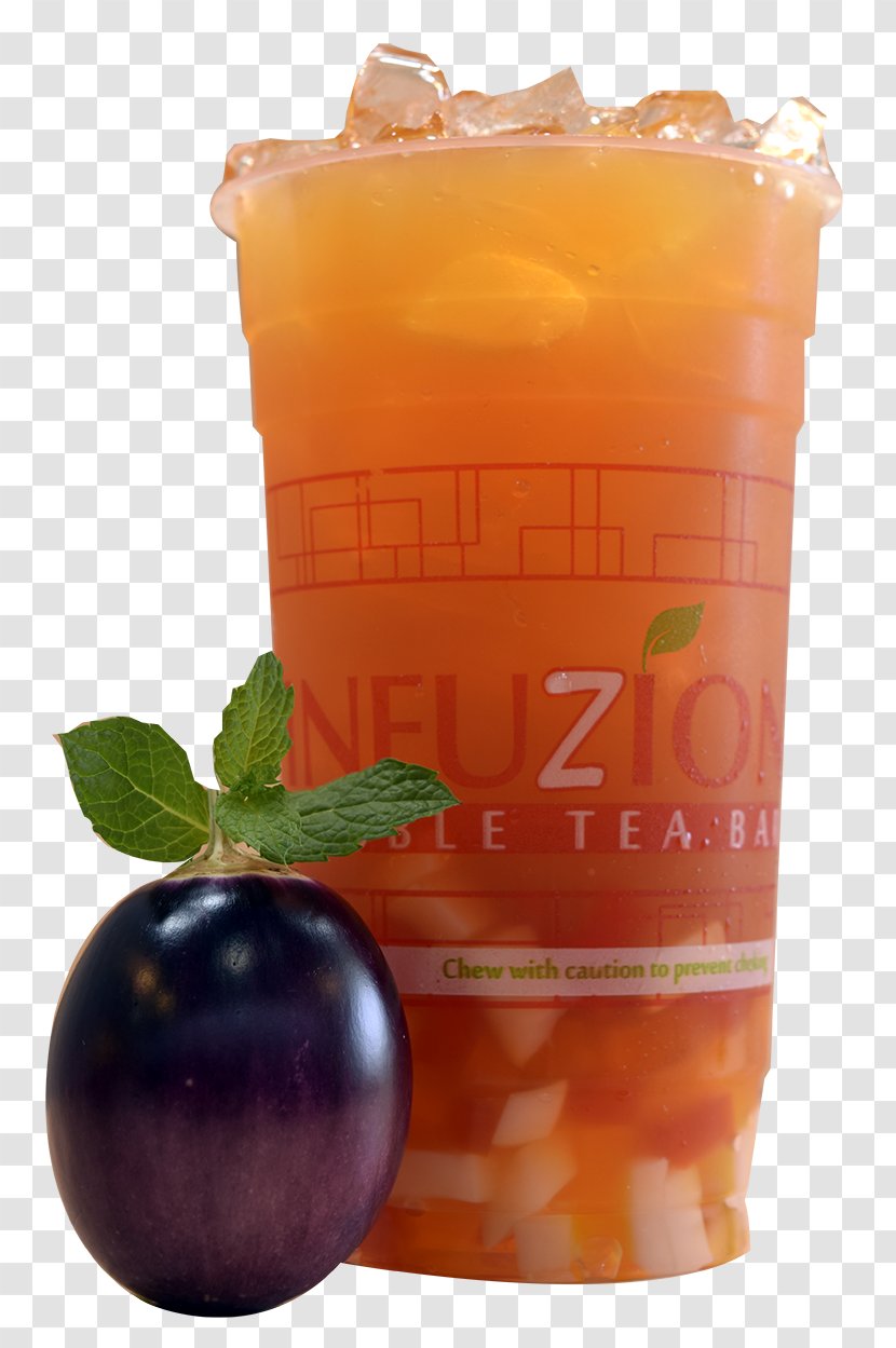 Orange Drink Non-alcoholic Fuzzy Navel Iced Tea Punch - Fruit Preserve Transparent PNG