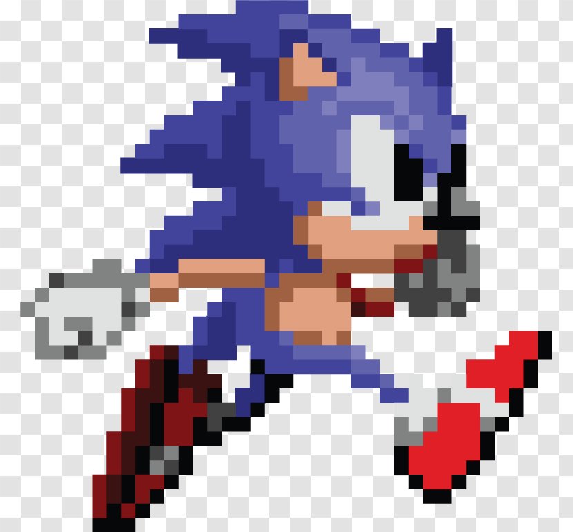 Sonic The Hedgehog & Knuckles Dash Forces - 8 BIT Transparent PNG