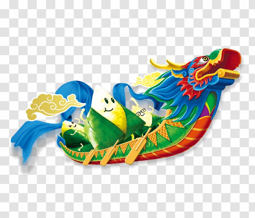 Zongzi Dragon Boat Festival Bateau-dragon Traditional Chinese Holidays - Bamboo Transparent PNG