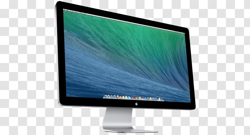 LED-backlit LCD Apple Thunderbolt Display Computer Monitors Mac Book Pro Transparent PNG