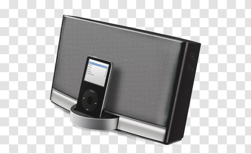 Ipod Multimedia Hardware - Watercolor - Sound Dock Transparent PNG