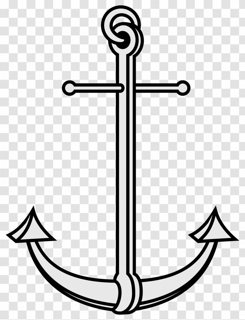 Heraldry Anchor Drawing - Via Turbigo Transparent PNG