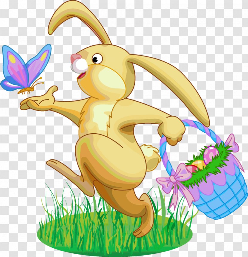 Easter Bunny Clip Art Transparent PNG