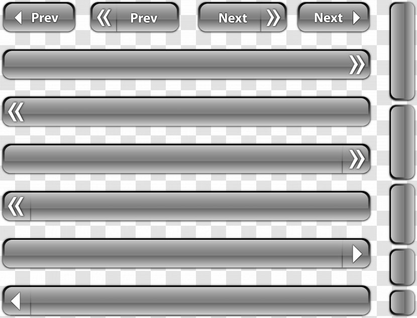 Web Button Download - Website Buttons To Move The Bar Transparent PNG