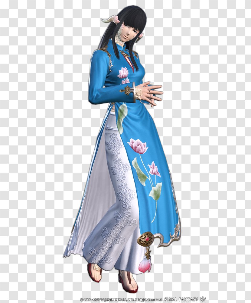 Final Fantasy XIV: Stormblood Fantasy: The 4 Heroes Of Light Áo Dài Video Game - Fashion Design - Clothing Transparent PNG