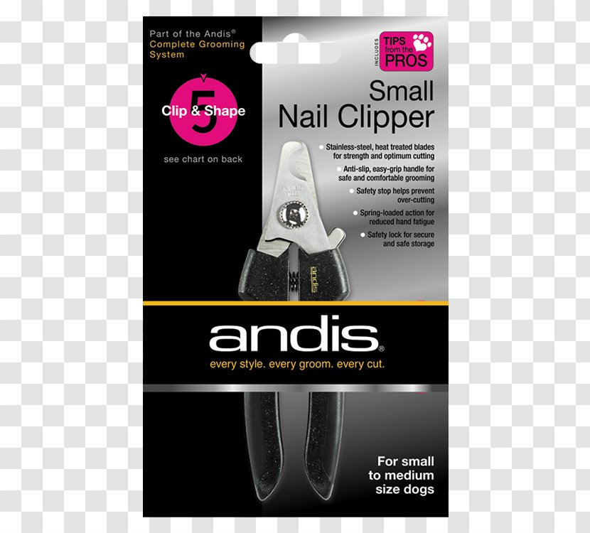 Hair Clipper Dog Nail Clippers Andis Transparent PNG