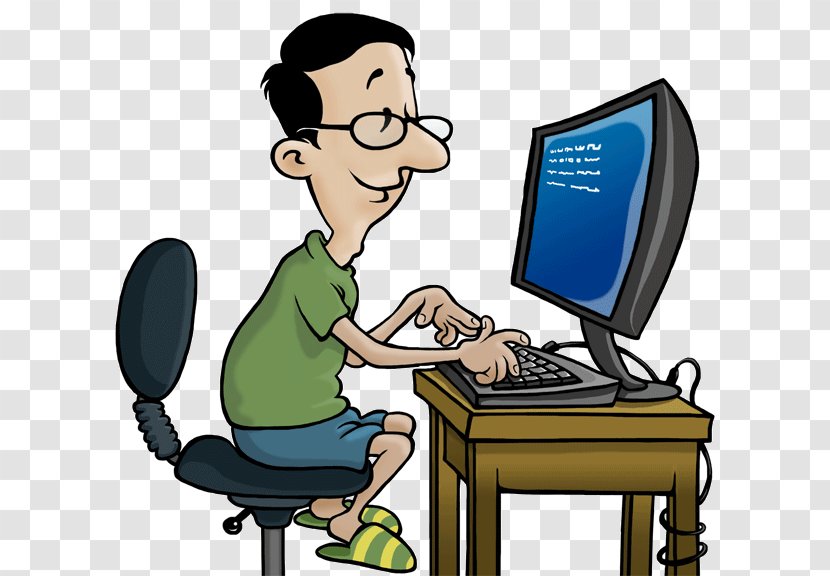 Programmer Personal Computer Employee Monitoring Clip Art - Technology Transparent PNG