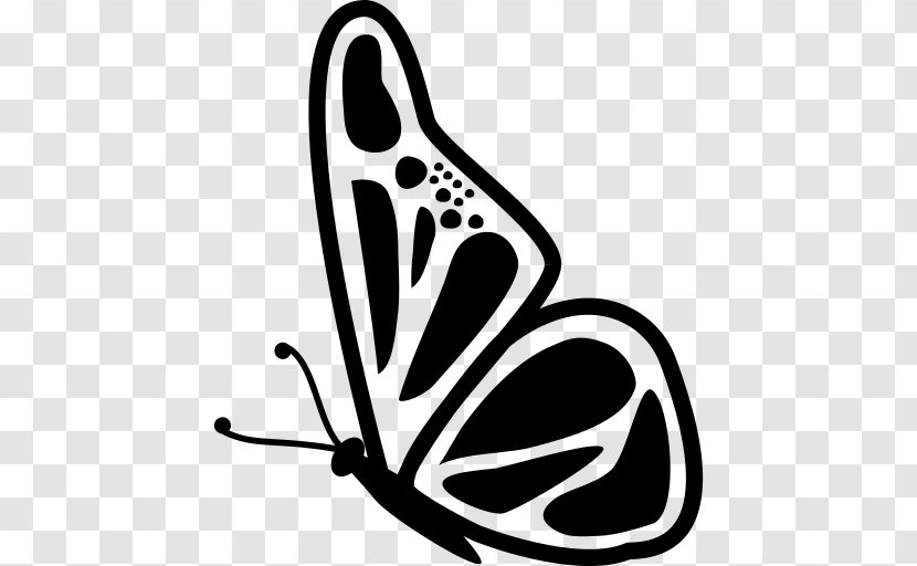 Monarch Butterfly Clip Art Insect - Line - Drawing Icons Transparent PNG