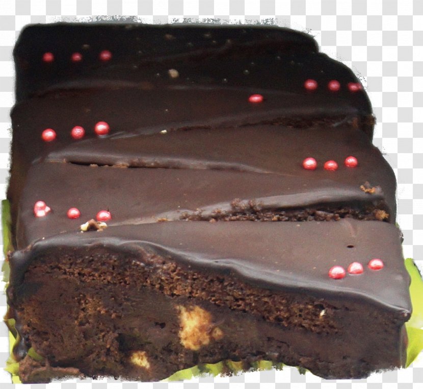 Chocolate Cake Ganache Tart Sachertorte - Torte Transparent PNG