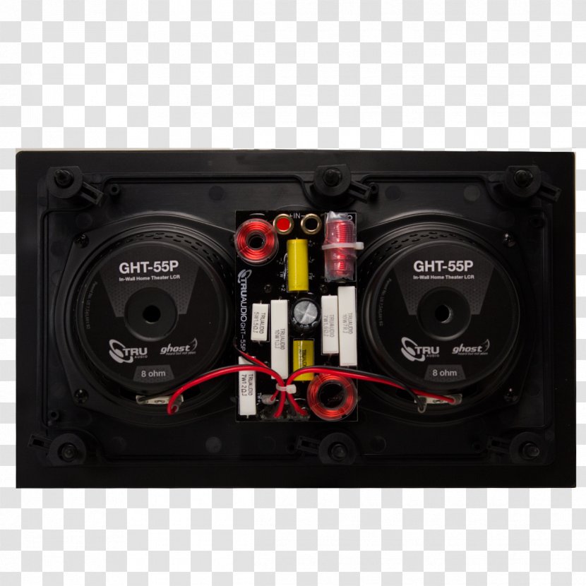 Subwoofer Loudspeaker Passive Radiator Sound Electronics - Electronic Device - Stereo Wall Transparent PNG