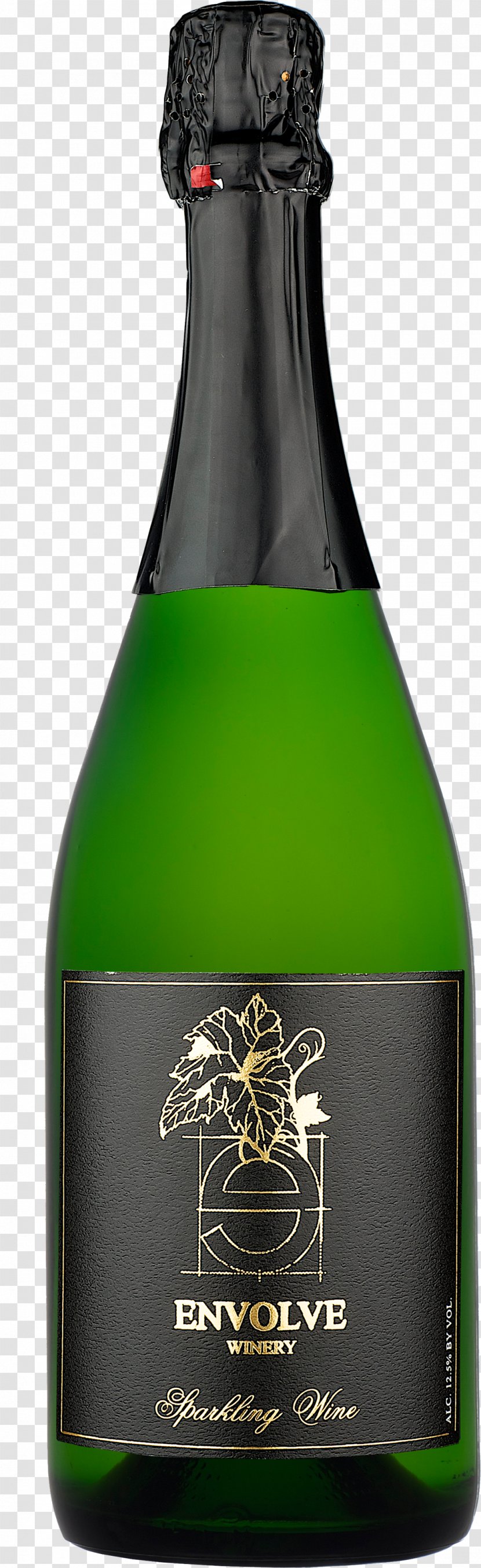 Champagne Sparkling Wine Chardonnay Bottle - Glass - Image Transparent PNG